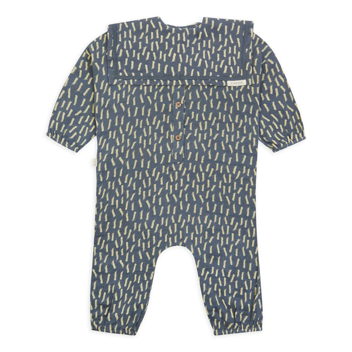 Claude & Co: Gauze Jumpsuit and Collar - Dash