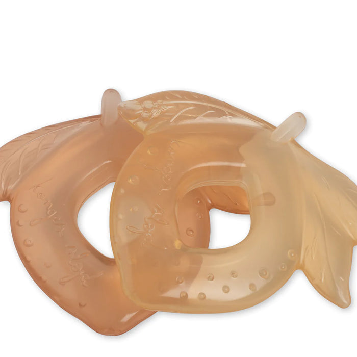 Konges Slojd: 2 pack lemon cooling teethers - blush mix