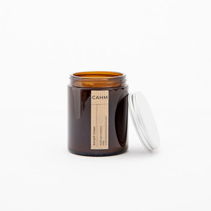 CAHM: Amalfi Coast Candle - Amber Jar