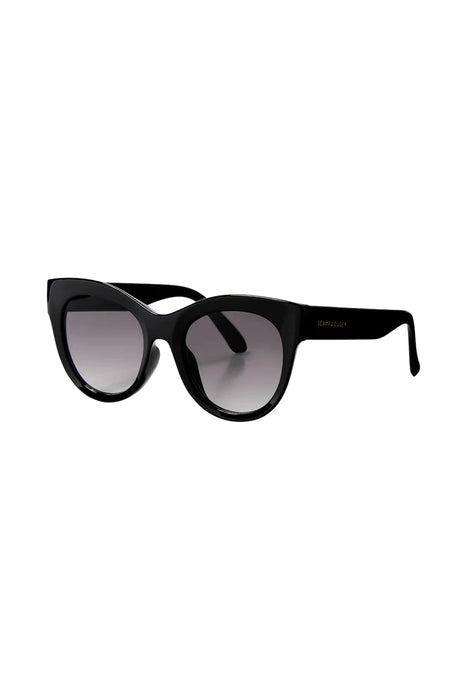 Scamp & Dude: Amelie Black Cats Eye Sunglasses