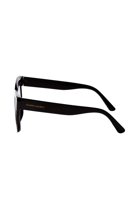 Scamp & Dude: Amelie Black Cats Eye Sunglasses