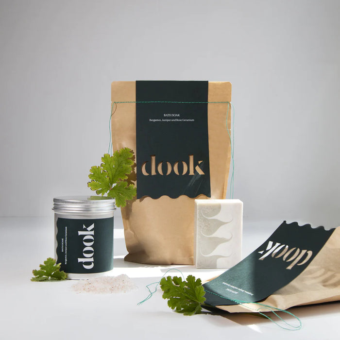 Dook: Bath Soak - Bergamot, Juniper and Rose Geranium - Bag