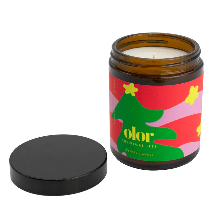 Christmas Trees Jar Candle