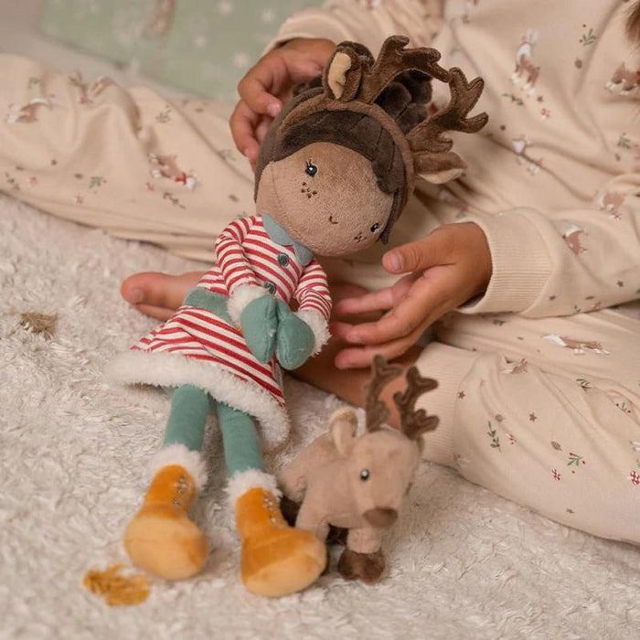 Little Dutch: Christmas Cuddle Doll Evi 35 cm