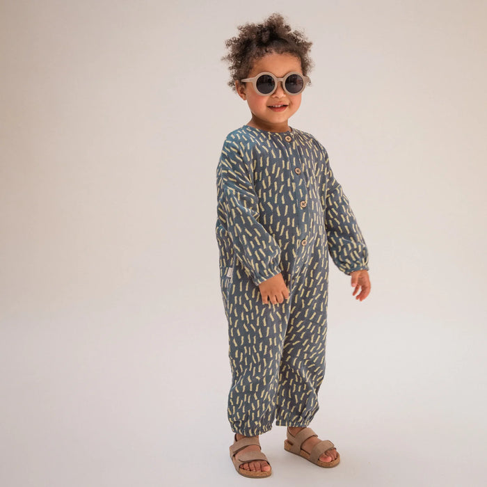 Claude & Co: Gauze Jumpsuit and Collar - Dash