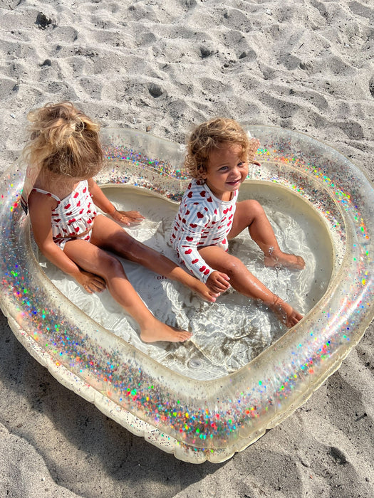 Konges Slojd: Heart pool - blush transparent