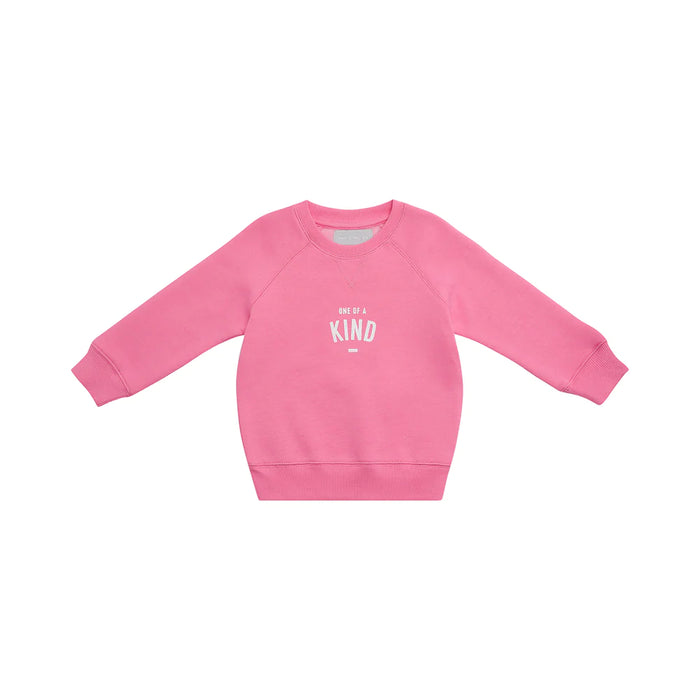 Bob & Blossom:  Hot Pink 'ONE OF A KIND' Sweatshirt