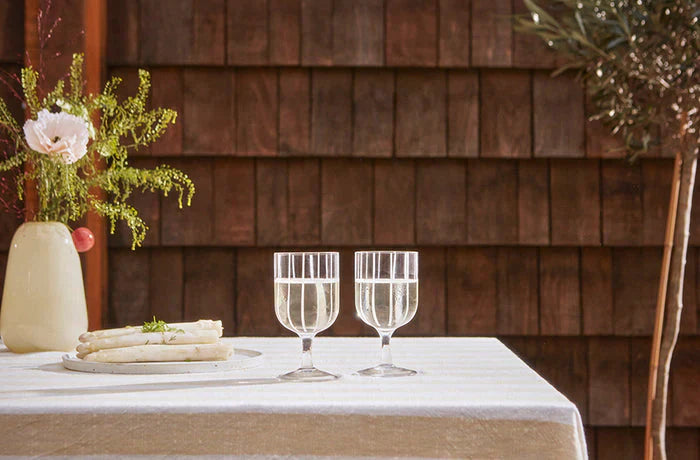 OYOY: Mizu Wine Glass Pack Of 2 - Clear