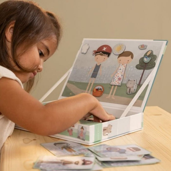 Little Dutch: Magnetic Playboard Jim & Rosa