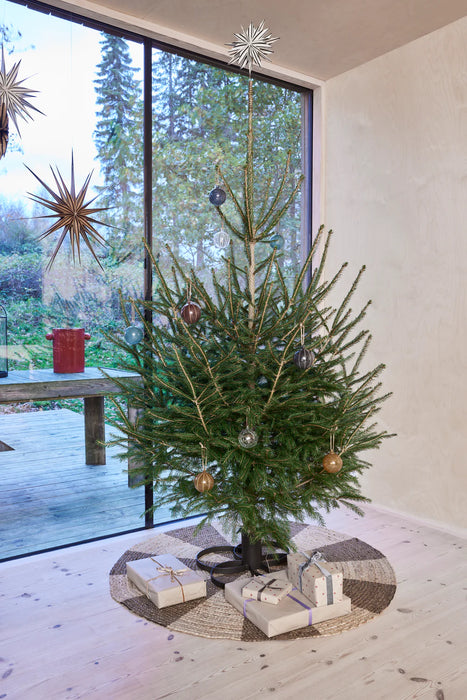OYOY: Toppu Christmas Star - Large - Brown/Black