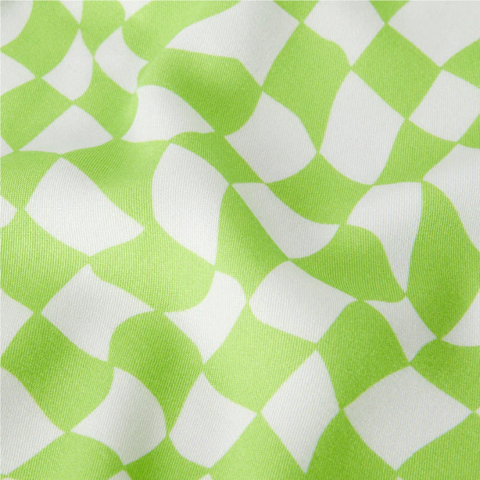 Another Fox: Wavy Checkerboard Resort Shirt - Kids