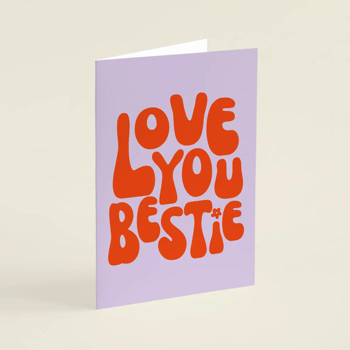 Bestie Friendship Card