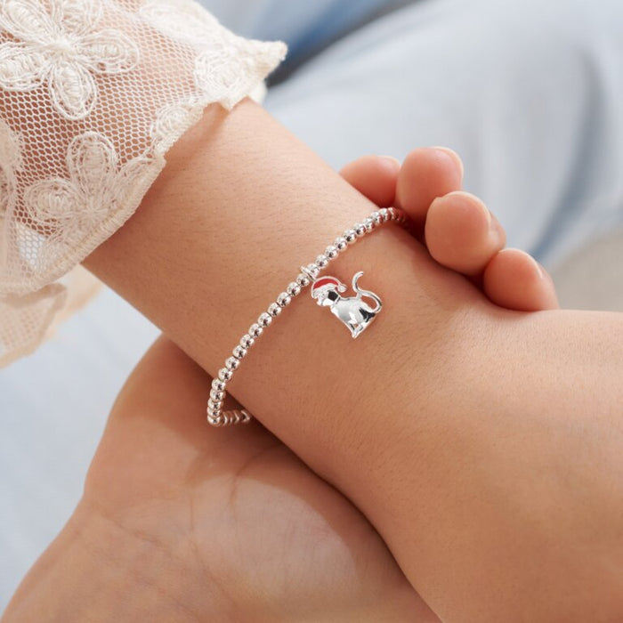 Children's Christmas A Little 'Meowy Christmas' Bracelet