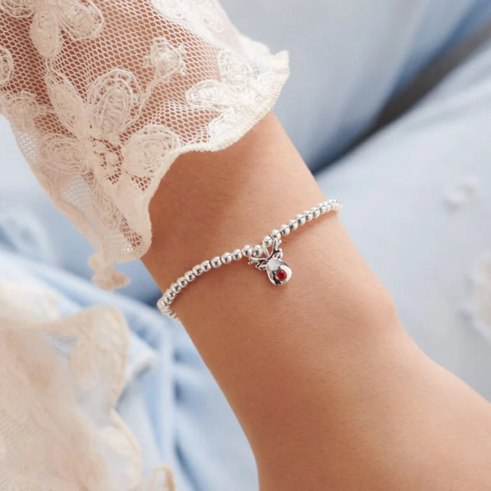 Children's Christmas A Little 'Rudolph The Reindeer' Bracelet