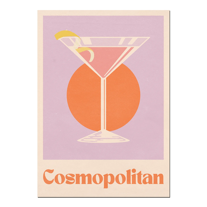'Cosmopolitan' Print - A4