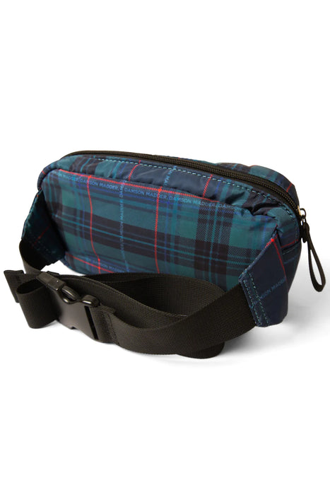 Damson Madder:  Frill Bumbag  - Green Check