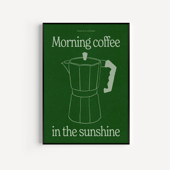 Morning Coffee Print - A5
