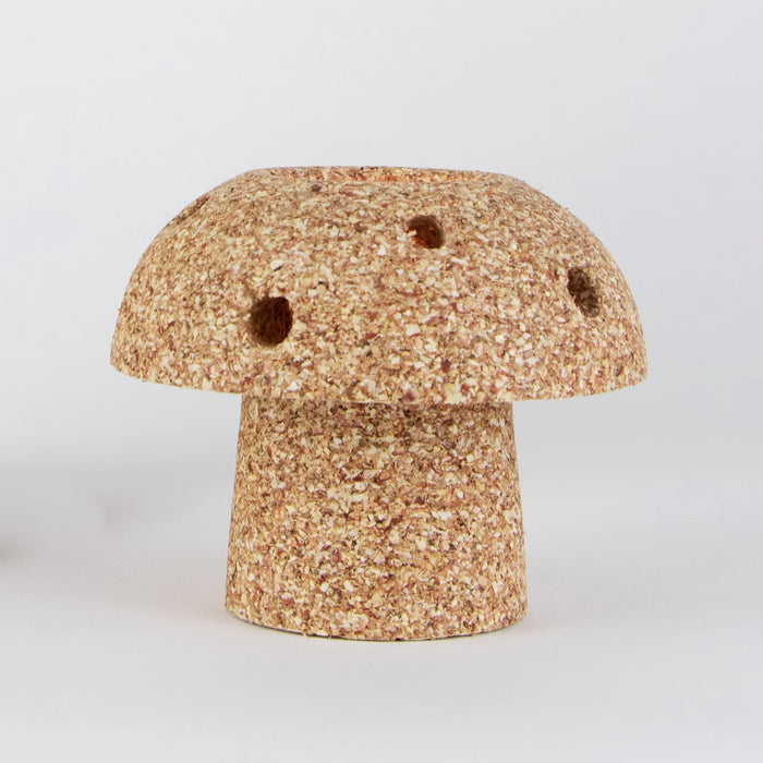 Liga: Corn Cob Mushroom Tea Light Holder