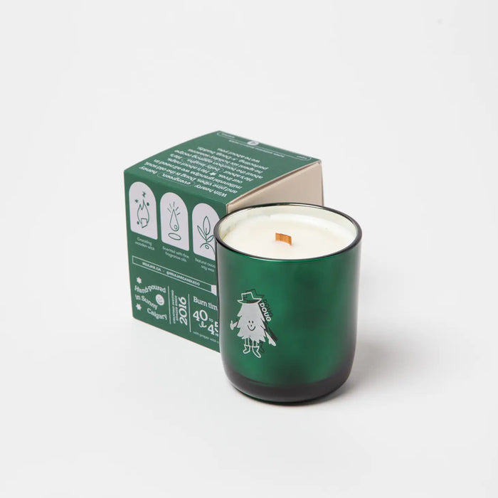 Milkjar: Doug - Evergreen, Bourbon & Musk Coconut Soy 8oz Candle