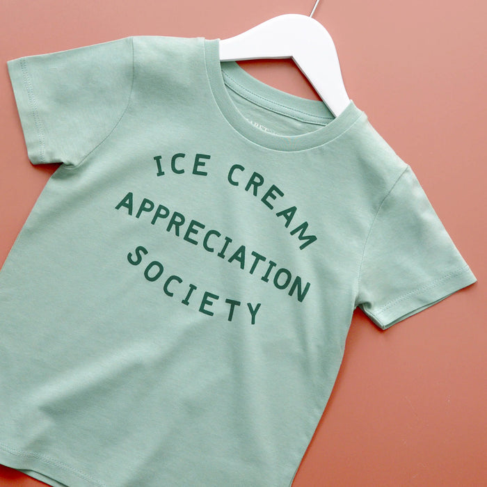 Ice Cream Appreciation Society - Kid's T-shirt - Matcha