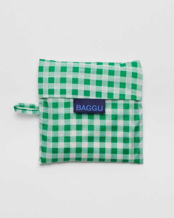 Baggu: Standard Baggu - Green Gingham