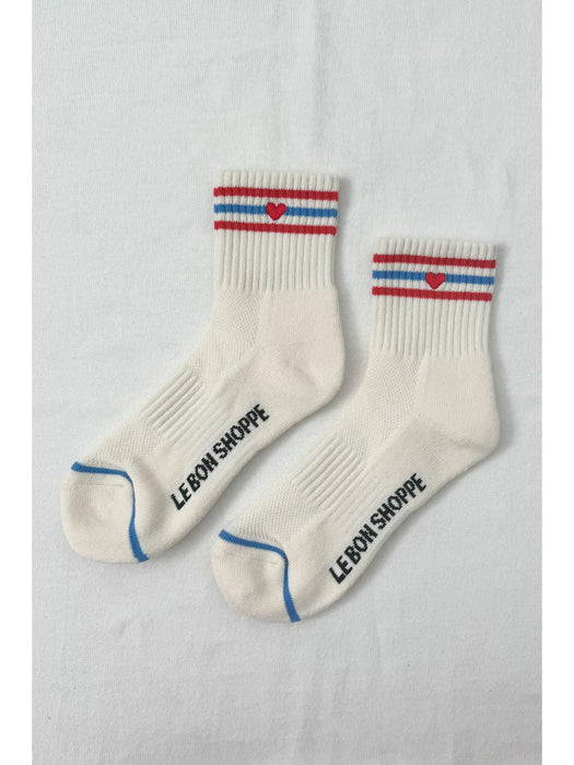 Le Bon Shoppe: Embroidered Girlfriend Socks
