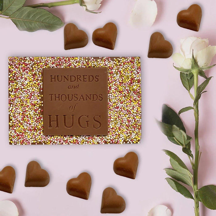 Chocolate Hundreds And Thousands Of Hugs