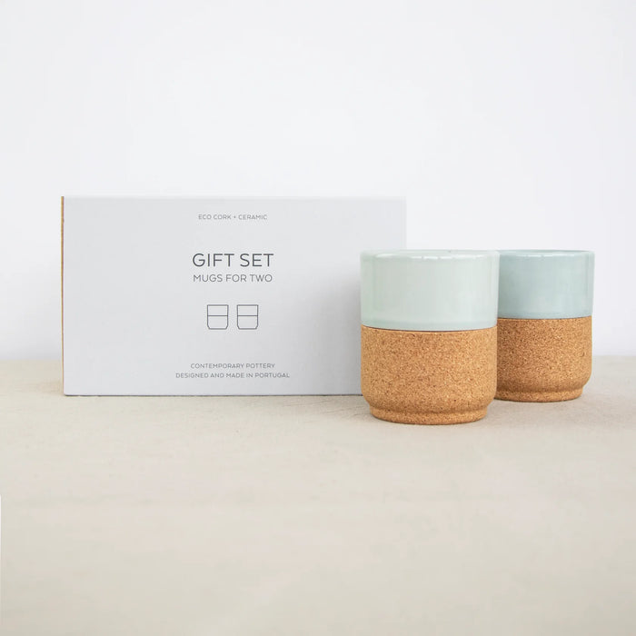 Liga: Eco Coffee Mug Gift Set - Cream