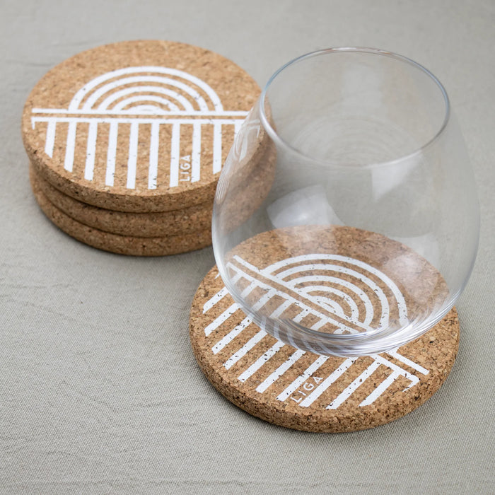 Liga: Cork Coasters | Sunset - Set of 4