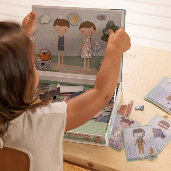Little Dutch: Magnetic Playboard Jim & Rosa