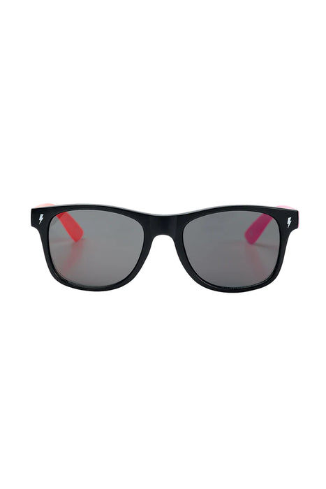 Scamp & Dude: 'Neon Sunnies' Black with Orange and Neon Pink