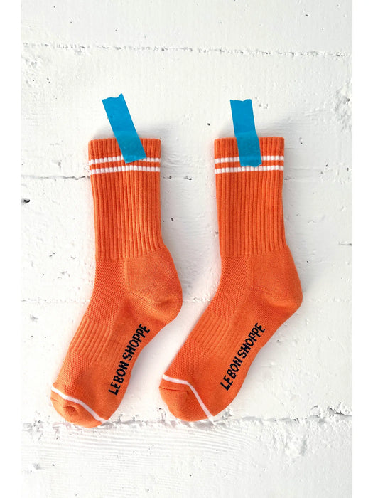 Le Bon Shoppe: Boyfriend socks - Orange