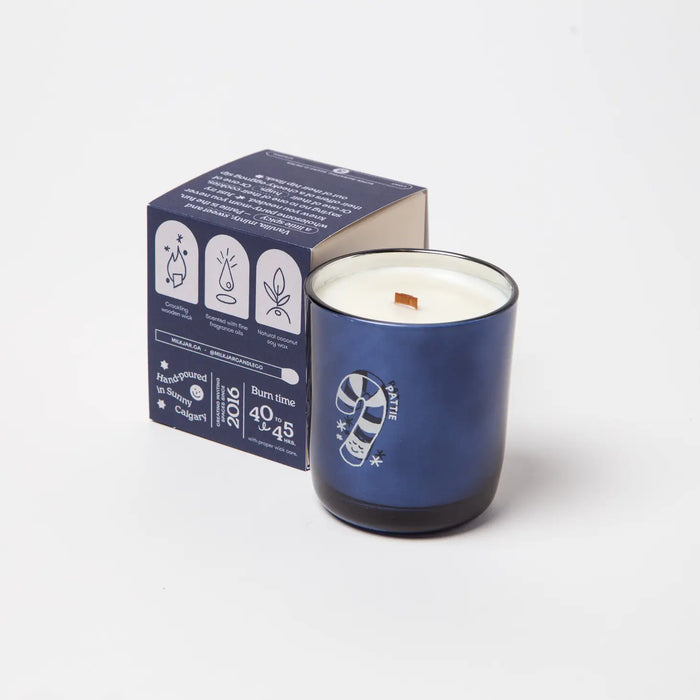 Milkjar: Pattie - Vanilla Chai & Peppermint Coconut Soy 8oz Candle