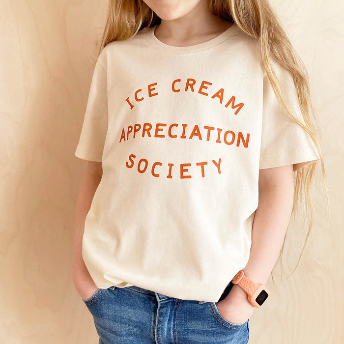 Ice Cream Appreciation Society - Kid's T-shirt - Pecan