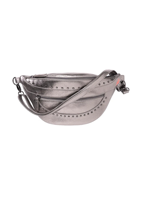 Scamp & Dude: Pewter Studded Bum Bag