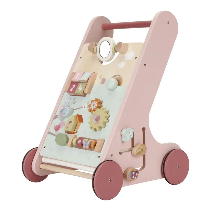 Little Dutch: Flowers & Butterflies Wooden Baby Walker
