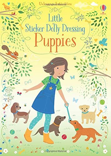 Little Sticker Dolly Dressing: Puppies