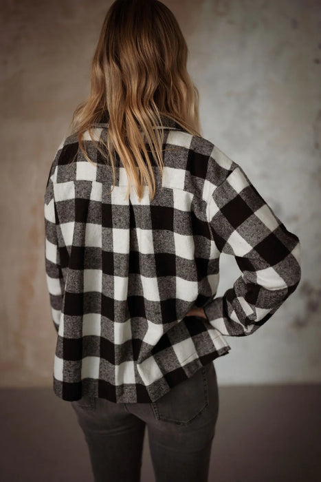 Another Fox:Gingham Check Shirt - Adult