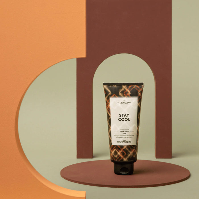 The Gift Label: Body wash men tube - Stay cool