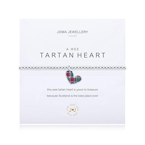 A Little Tartan Heart bracelet