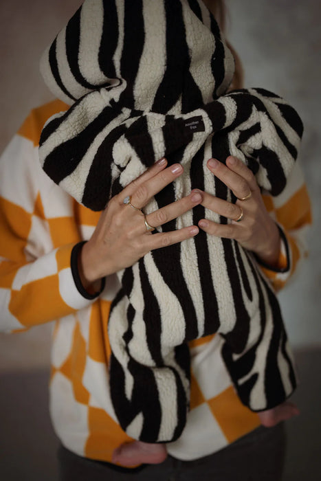 Another Fox: Tiger Sherpa Baby Pramsuit