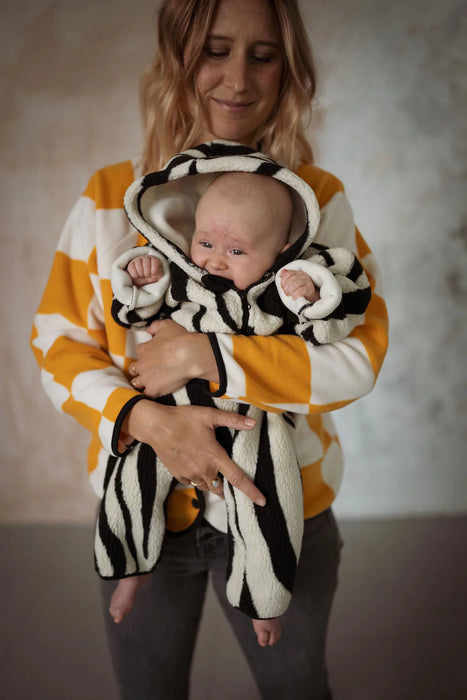 Another Fox: Tiger Sherpa Baby Pramsuit