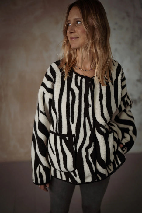 Another Fox: Tiger Sherpa Jacket - Adult