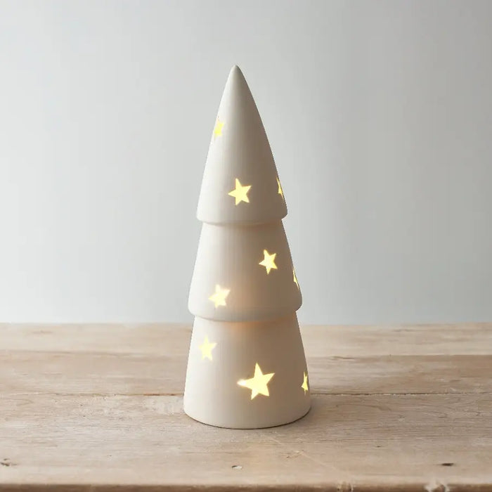 Star Ceramic Christmas Tree, 27cm