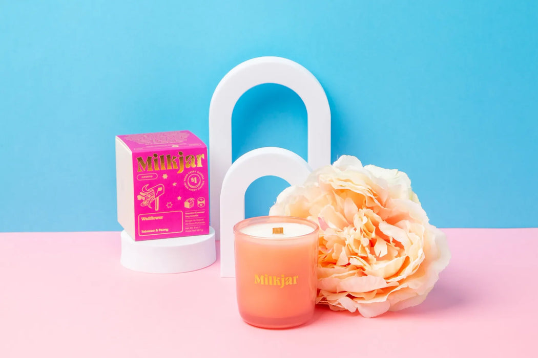 Milkjar: Wallflower 8 oz Candle