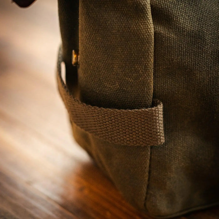 Watershed: The Waxed Huntaway Wash Bag - Khaki