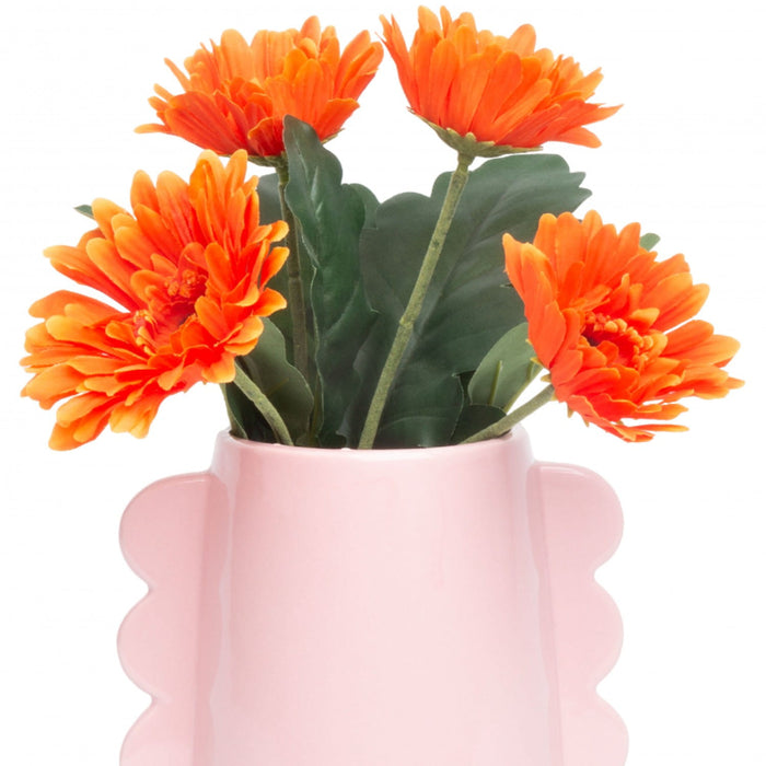 Waves Vase - Large - Pink