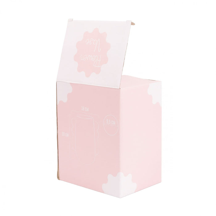 Waves Vase - Large - Pink