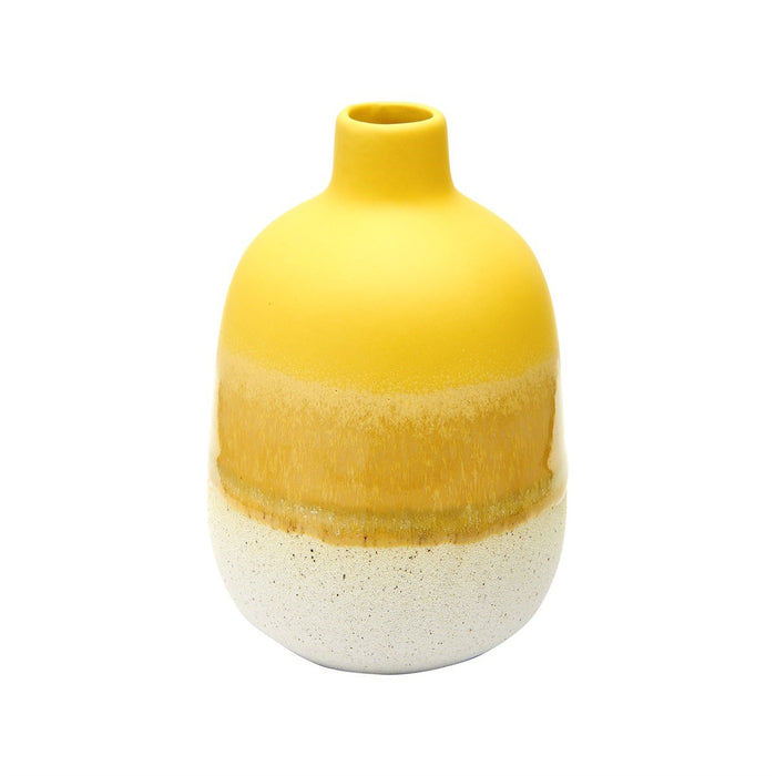 Mojave Glaze Yellow Vasen