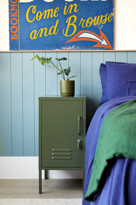 Mustard Made: Storage locker - the shorty in olive to the left